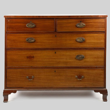 CA892 ENGLISH CHIPPENDALE CHEST